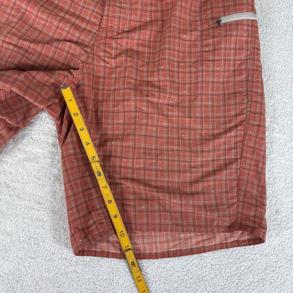 Patagonia Marlwalker‎ Boardshorts 10" Ins 82120 Orange Plaid Mens Size 36 - Picture 3 of 14
